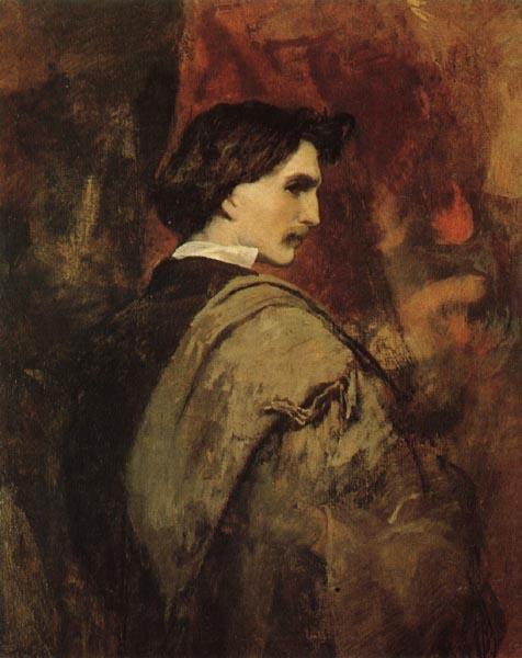 Anselm Feuerbach Self Portrait